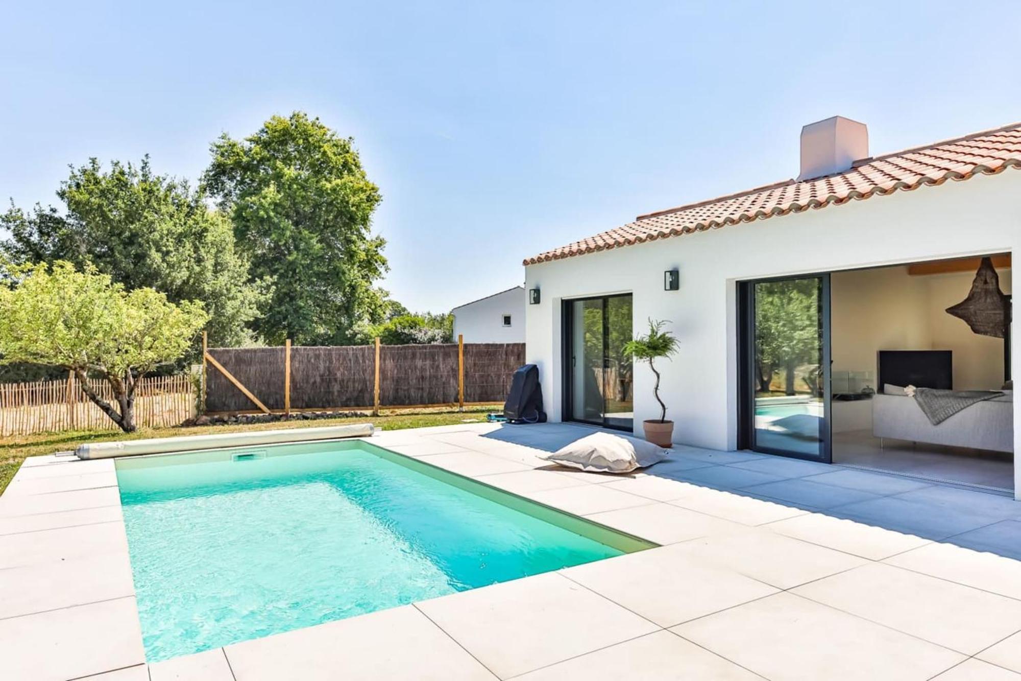 Chiron Reculeau - Piscine - Wifi Villa Bois-de-Cene Luaran gambar